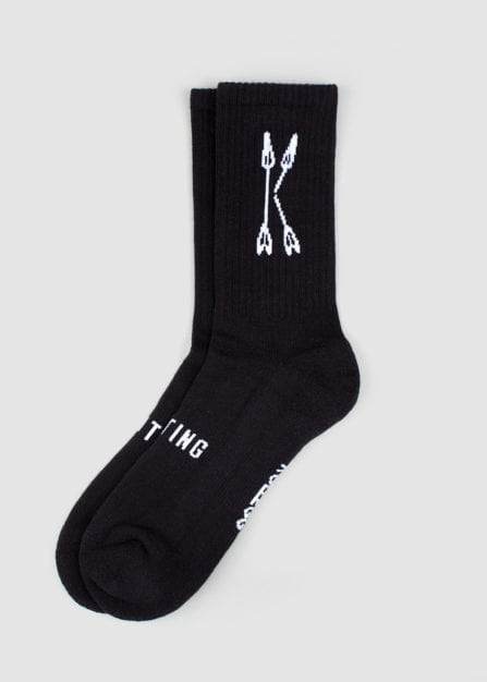 Arrow Black Socks