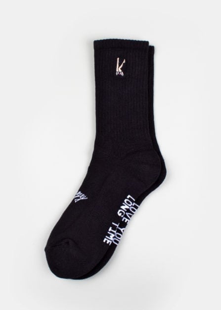 K-Legs Black Socks