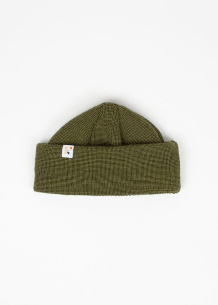 Beanie Low Moss Green