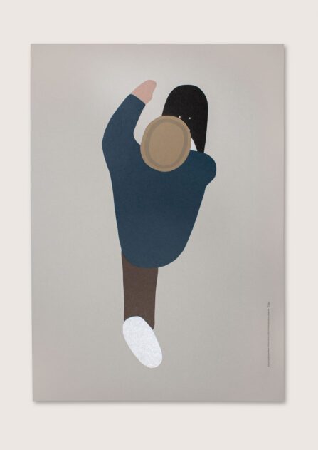 Skateboarder Art Print Poster
